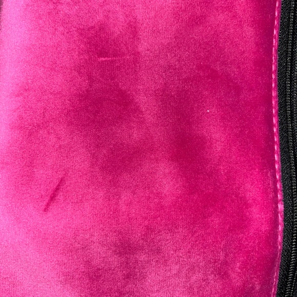 Makeup Junkie Pink Velour Bag - Picture 5 of 7